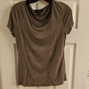 Banana Republic Brown Short Sleeve Blouse